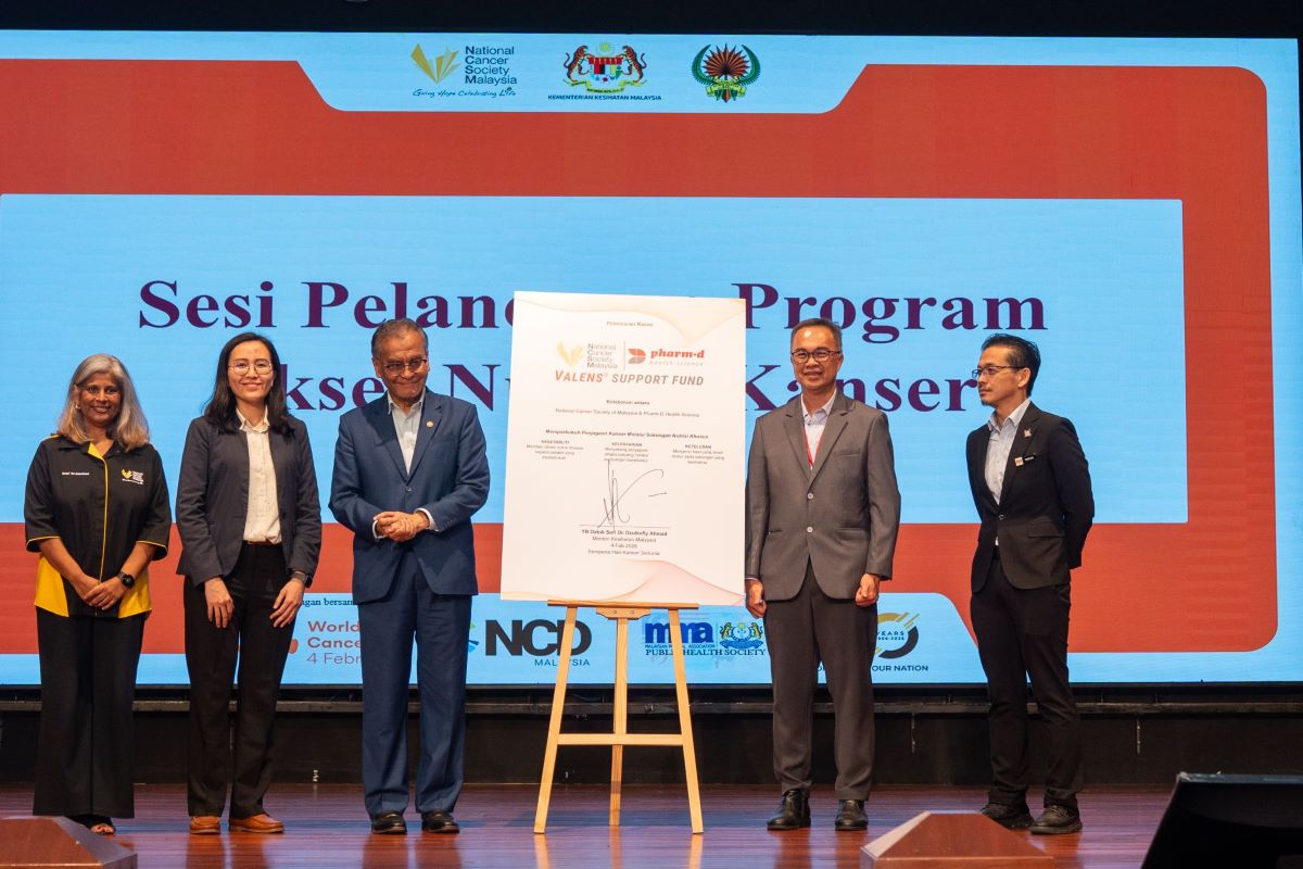 Launch of VALENS Support Fund on World Cancer Day 2026 in presence of Health Minister YB Datuk Seri Dr Dzulkefly Ahmad